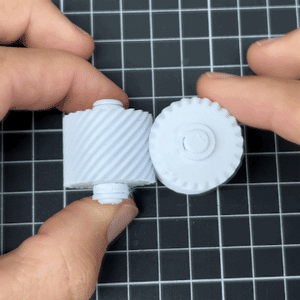 3d printing small gears Cross Gears Test Print – Engineezy