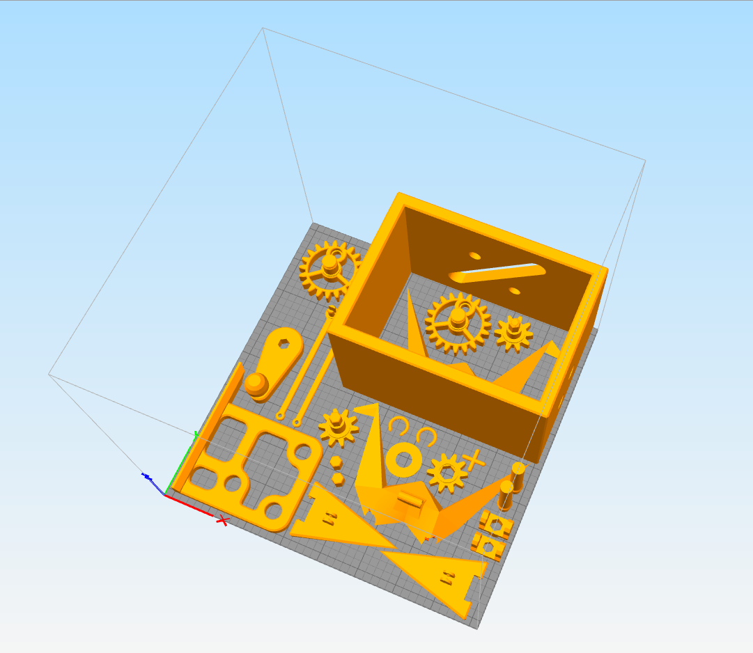 Crane Automata STL – Engineezy