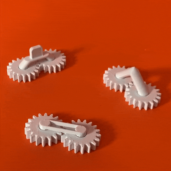 3d printing gears Gear Flowers