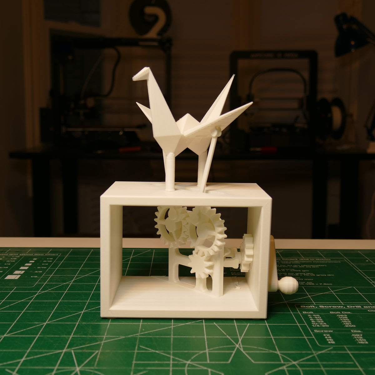 Crane Automata STL – Engineezy